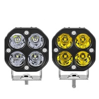 Vente directe d'usine 3 pouces 40W 4 lumières mettent en évidence la lumière de travail LED