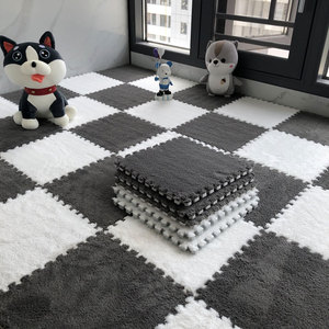2024 nueva <span class=keywords><strong>alfombra</strong></span> de felpa moderna para dormitorio principal, tienda completa, sala de estar, ventana de la bahía, coches, manta de noche resistente a la suciedad - Product Image 3
