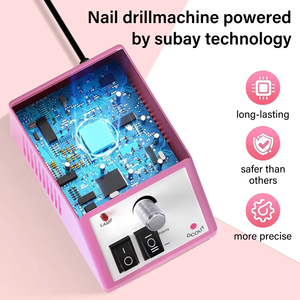Taladro Eléctrico Profesional para Uñas de 20000 RPM, Lima Eléctrica sin Escobillas, Portátil, para Pedicura, Regalo, Fabricado en Reino Unido y EE. UU., Acero de Carburo, Plástico - Product Image 6
