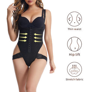 Nouveau pantalon une pièce à taille haute Tummy Tuck Shapes repulpantes Shapewear grande taille avec une taille bouclée et un pantalon <span class=keywords><strong>cul</strong></span> - Product Image 3