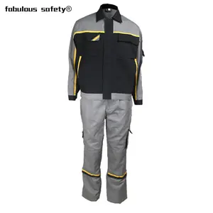 100% Cotton Workwear An Toàn Công Nhân Xây Dựng Đồng Phục