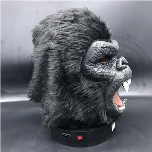 Masque intégral en latex Alien vs Predator, motif monstre roi, accessoire de cosplay, dents pointues, pour fête d'Halloween, thème Predator - Product Image 5