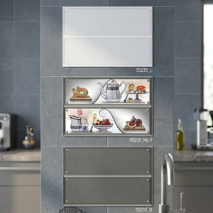 Azulejos de Pared de Cerámica Refractaria Impresos en HD para Baño, Pasillo y Cocina, 300x450mm, Resistentes al Agua y al Ácido, Garantía de 4 Años - Product Image 3