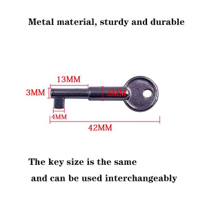 Chìa khóa cho nút hoảng loạn có dây SOS khẩn cấp đẩy nút an ninh báo động thiết lập lại nút hoảng loạn - Product Image 3