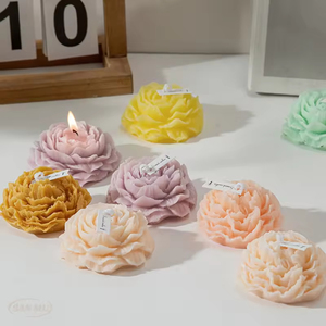 Peony Scented <b>Candles</b> Wholesale Mother's Day Aroma Accompanying Gift Artificial Flower Design <b>Candle</b> Decoration - Product Image 1