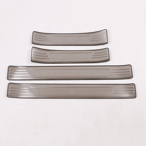 WZXD New Arrival <b>Car</b> Door Sill Guards Stainless Steel Door Sill Plate Exterior Accessories for Territory 2019 - Product Image 2