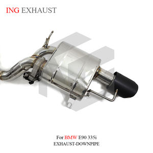 ErG ererformance <span class=keywords><strong>2018</strong></span> + FF3335i 90 90 taintaless Teel atatback uull xxhaust ystem ITH ALVE ontroller uffler esonator IPS - Product Image 5