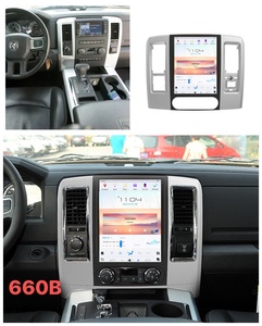 12.1 인치 테슬라 안드로이드 자동차 라디오 Viedeo 멀티미디어 닷지 RAM 2008-2011 자동차 자동 GPS 네비게이션 무선 Carplay WiF 4G - Product Image 5