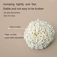 Litière pour chat avec moniteur de santé permanent, indication du pH, facile à utiliser, jetable, papier, la plus légère, naturelle, sans poussière, sable