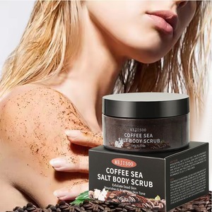 Exfoliante Corporal <span class=keywords><strong>de</strong></span> Café y <span class=keywords><strong>Sal</strong></span> Marina con Aroma a <span class=keywords><strong>Coco</strong></span> para Piel Mixta, Fabricación OEM para Comercio Exterior Transfronterizo - Product Image 6