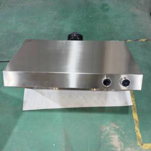 Hotte de cuisine professionnelle 30 pouces pour hôtels, 1000 m³/h, moteur ultra-silencieux, commande tactile 3 vitesses, éclairage LED réglable, compatible lave-vaisselle - Product Image 4