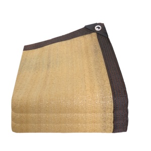 Red de sombra rectangular para jardín de 180g-320g, red de protección solar de plástico UV para jardinería vegetal, técnica tejida, Rollo triangular - Product Image 5