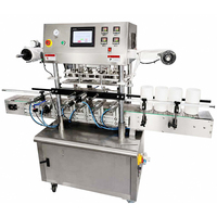 Machine de scellage automatique pour fûts en plastique, seaux de sauce pimentée et seaux de confiture