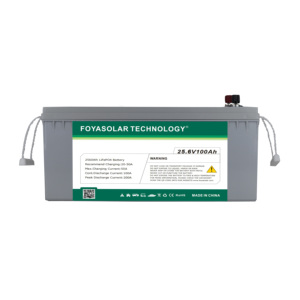 포야 태양열 딥 사이클 공장 가격 24V 리튬 이온 배터리 24V 100AH 200AH Lifepo4 배터리 - Product Image 3