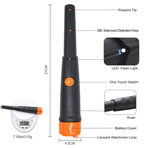 Detector de Metales <span class=keywords><strong>Pinpointer</strong></span> Totalmente Impermeable, Detector de Oro <span class=keywords><strong>Gp</strong></span> <span class=keywords><strong>Pinpointer</strong></span> MD-720 para Detector de Metales de Mano - Product Image 4