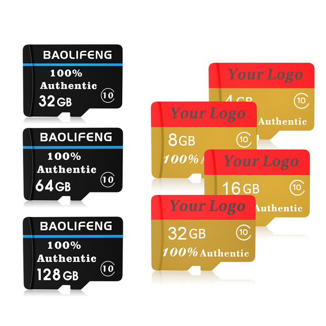 Factory Supply Personalized Industrial Grade Usb Memoria Card 4GB 8GB 16GB 32GB 64GB Camera Flash Card Fast Speed Memory Card