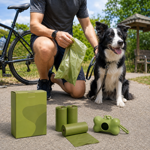 Bolsas de Basura para Mascotas PE, Resistentes a Desgarros, Sin Perfume, para el Hogar y el Cuidado de Mascotas, Empaque Personalizado, Pedido al por Mayor - Product Image 5