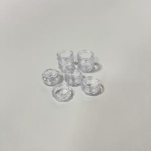 투명 PP PS 페이스 크림 분배 항아리-페이셜 크림/로션 샘플을위한 작은 화장품 용기 - Product Image 4
