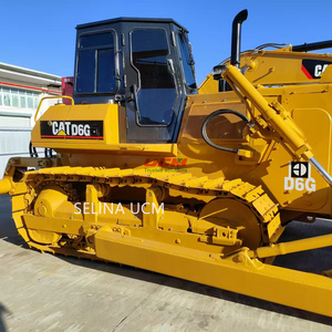 Nouveaux bouteurs d'occasion CAT D6G Original Caterpillar Bulldozer sur chenilles utilisé Bulldozer de 17 tonnes Production japonaise CAT D6G - Product Image 1