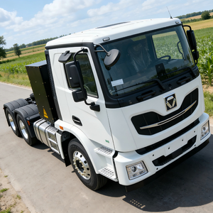 Camión pesado eléctrico de bajo consumo, bajo en emisiones de carbono y altamente eficiente, camión tractor eléctrico 6X4 - Product Image 3