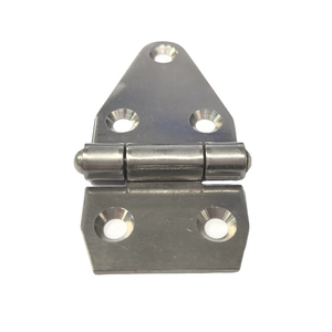 Bisagra de acero inoxidable para puerta, bisagra plana para semirremolque, bisagra para plataforma abatible, 5 orificios - Product Image 3