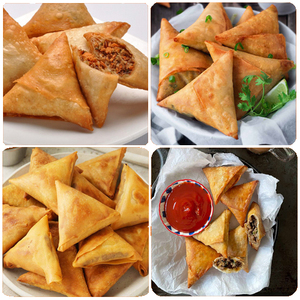 Ấn Độ nhỏ giòn samosa Máy làm patti cà ri keema Máy gấp gà rán tự động samosa máy - Product Image 3