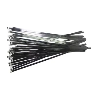 PVC coated Stainless Steel Cable Tie zip tie SS 304 316 high quality