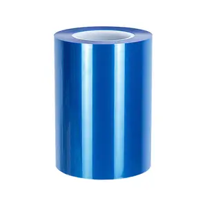 Double Layer High Temperature Tape PET Blue Film Lamination Fluorocarbon Release Film Acid And Alkali Resistant Plating Tape