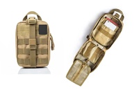 Bolsa de botiquín de primeros auxilios de viaje al aire libre táctico portátil Oxford EMT EDC herramienta riñonera para vehículo de caza supervivencia todas las estaciones