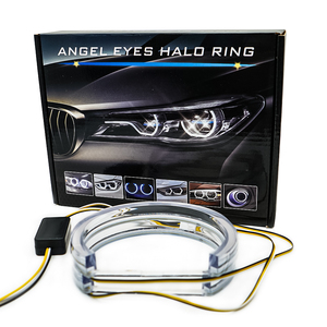 Anneaux halo LED <span class=keywords><strong>RGB</strong></span> bicolores blanc et jaune Crystal <span class=keywords><strong>Angel</strong></span> <span class=keywords><strong>Eyes</strong></span> pour E36 <span class=keywords><strong>E46</strong></span> E38 E39 - Product Image 5