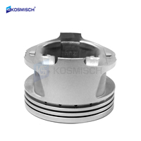 Piston Mesin Ukuran Standar OEM 7AFE OEM 13101-16150 Berlapis Timah, Kit Piston 7AFE untuk Mesin Bensin TOYOTA, Suku Cadang Piston