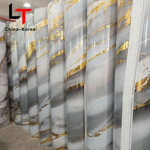 <span class=keywords><strong>Film</strong></span> PVC métallisé marbre doré <span class=keywords><strong>Film</strong></span> décoratif par transfert de chaleur Rouleau d'estampage à chaud pour presse à vide Fabricant de feuille laminage d'or - Product Image 3