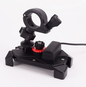 Support de téléphone portable pour moto, avec chargeur USB rapide, sans fil, pour moteur, 2020 - Product Image 3