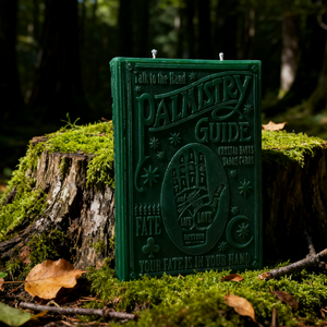 Vela con forma de libro hecha a mano, velas perfumadas de larga duración para bares, librerías, vela personalizable con caja - Product Image 1