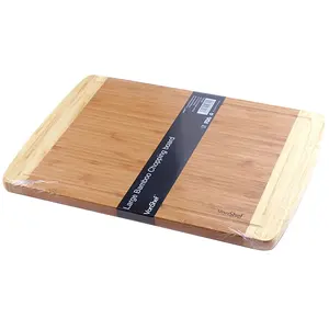 Papan Potong Bambu Kustom Label Pribadi