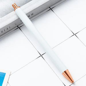 B-01010 металлическая шариковая ручка с белым маслом - Product Image 6