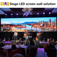 Écran LED de location intérieur/extérieur couleur pleine résolution 500x1000mm, murs vidéo en aluminium moulé sous pression