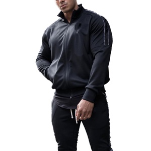 Chaqueta Deportiva Casual con Cremallera para Hombre, Ropa de Primavera para Exteriores, Chaqueta Deportiva Transpirable de Algodón para Fitness y Yoga - Product Image 4