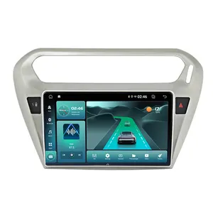 Android 13 Autoradio Multimédia pour Peugeot 301 Citroen Elysee 2013-2016 2 din Stereo Player GPS Navigation DSP 5G + 2.4G BT