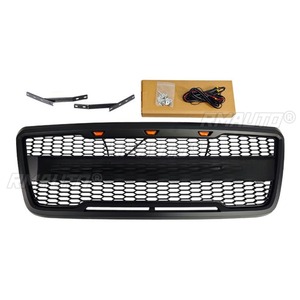 แถบตกแต่งกระจังหน้ารถยนต์แบบ LED สำหรับ Ford F150 ปี 2004-2005 ชุดแต่งกระจังหน้าสำหรับรถแข่ง อะไหล่ภายนอก - Product Image 4