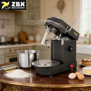 ZBX 5 7L Mélangeur <span class=keywords><strong>de</strong></span> Comptoir Mini Populaire pour Cuisine, Pétrin <span class=keywords><strong>de</strong></span> Boulangerie <span class=keywords><strong>de</strong></span> Qualité Alimentaire avec Mélangeur Spirale Amovible pour Équipement <span class=keywords><strong>de</strong></span> Boulangerie - Product Image 1