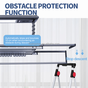 Stendibiancheria Elettrico da Soffitto OEM TUYA WIFI Smart, Stendino Retrattile da Balcone con Asciugatura e Riscaldamento Automatico per Interni - Product Image 5