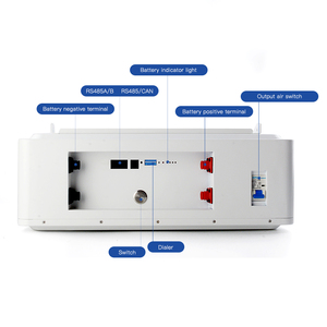 Điện tường 48V 100AH 5KW nhà năng lượng lưu trữ 51.2V Lithium Li ion Battery Pack LiFePO4 LFP powerwall 5kwh năng lượng mặt trời hệ thống nạp tiền - Product Image 6