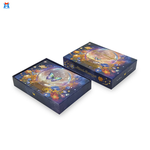 Diseño de papel personalizado de alta calidad con estampado dorado de oráculos <span class=keywords><strong>Tarot</strong></span> Aards con muestra <span class=keywords><strong>gratis</strong></span> LOGO personalizado entretenido interactivo - Product Image 1