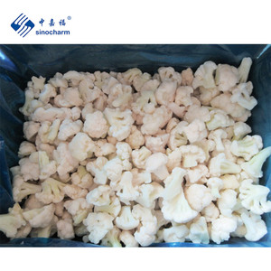 Sinocharm chou-fleur congelé prix de gros en vrac 10kg chou-fleur <span class=keywords><strong>IQF</strong></span> surgelé 3-7 CM chou-fleur pour l'Europe - Product Image 2
