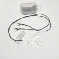 Cuerda Antipérdida para Audífonos BTE, Clips de Seguridad para Evitar la Pérdida, Protectores de Auriculares, Cordones
