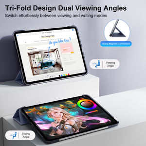 Kenke-<span class=keywords><strong>Coque</strong></span> <span class=keywords><strong>de</strong></span> <span class=keywords><strong>protection</strong></span> antichoc en cuir TPU <span class=keywords><strong>pour</strong></span> <span class=keywords><strong>iPad</strong></span> <span class=keywords><strong>Air</strong></span> 4/5/6/7 10.9 pouces - Product Image 4