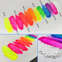 Pigment fluorescent à haute brillance, teinture acide, poudre de phosphore avec résistance à la migration des couleurs pour les colorants d'encre