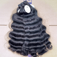 Extensions de cheveux humains vierges cambodgiens Afro Kinky Pixel Curls Bouncy Pixie Curly Bundles avec closure en dentelle