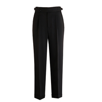 Pantalon de costume napolitain pour homme, plissé italien, coupe droite, style vintage, idéal pour l'été, le bureau, les affaires, les mariages et les occasions formelles